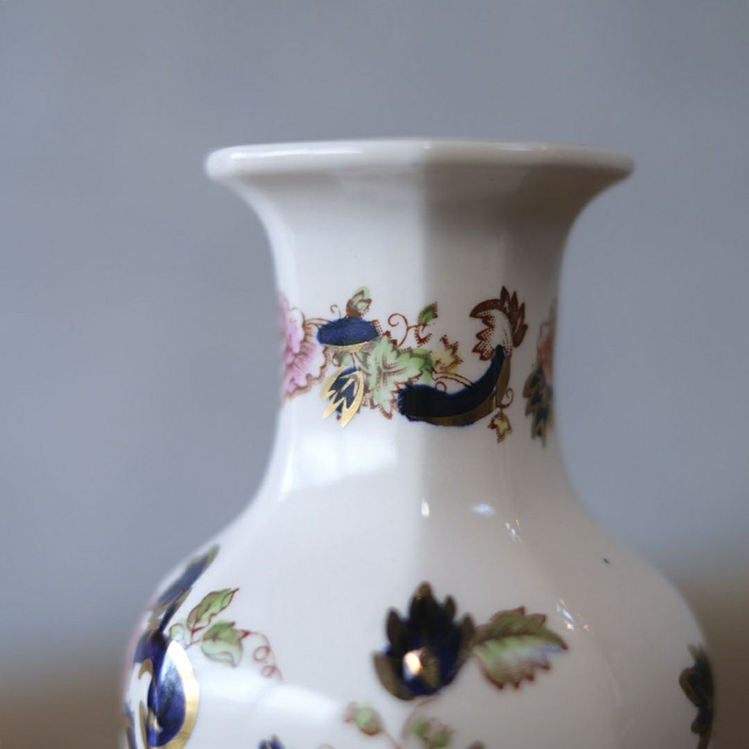 ヴィンテージフラワーベース MASON'S メイソン Mandalay イギリス 花瓶5