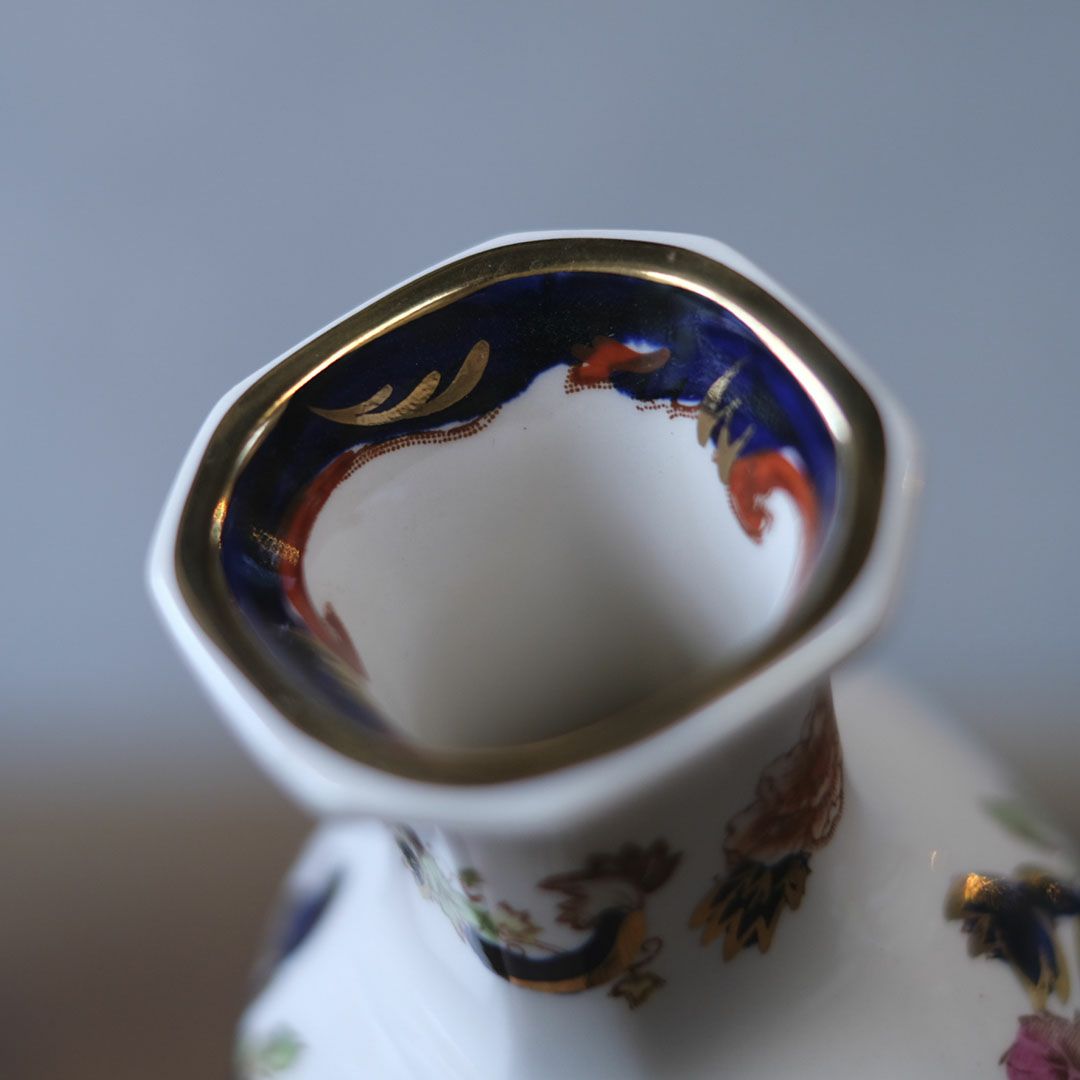 ヴィンテージフラワーベース MASON'S メイソン Mandalay イギリス 花瓶7