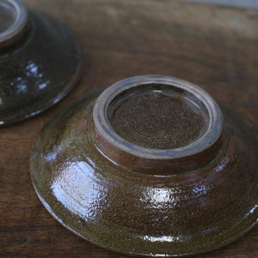 やちむん 宮城正享 イッチン 皿 読谷村北窯 登り窯 沖縄 15.5cm の通販